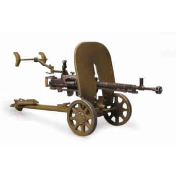 Soviet DShK Heavy Machine Gun Model Kit with Crew-5