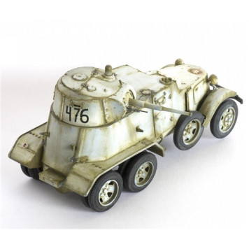 Soviet BA-10 Armored Car Plastic Model Kit-3