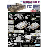 American IDF Magach 5 Tank with Mine Plow Model Kit American IDF Magach 5 Tank with Mine Plow Model Kit