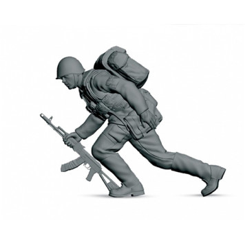 Soviet Paratroopers Model Kit - Afghanistan War-4