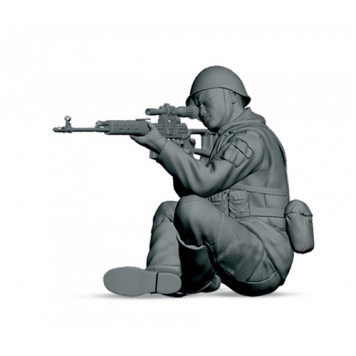 Soviet Paratroopers Model Kit - Afghanistan War-1