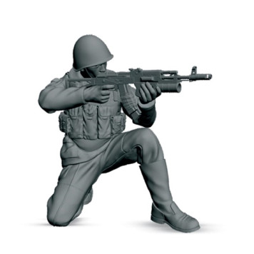 Soviet Paratroopers Model Kit - Afghanistan War-2