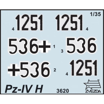 German Medium Tank T-IV (H) Plastic Model Kit-2