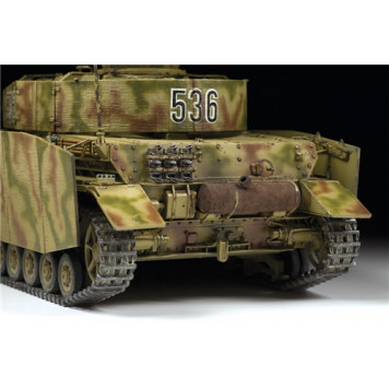 German Medium Tank T-IV (H) Plastic Model Kit-4