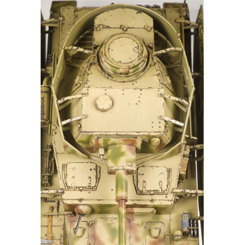 German Medium Tank T-IV (H) Plastic Model Kit-7