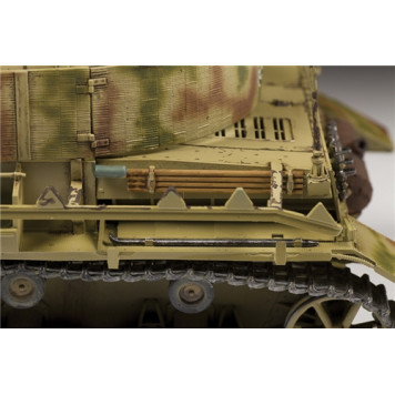 German Medium Tank T-IV (H) Plastic Model Kit-5