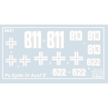 German Tank T-IV E Plastic Model Kit-1