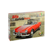 ALFA ROMEO GIULIETTA SPIDER 1300 Scale Model Kit ALFA ROMEO GIULIETTA SPIDER 1300 Scale Model Kit