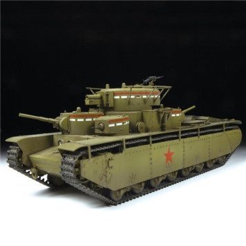 Soviet Heavy Tank T-35 Model Kit-5