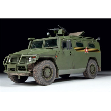 Russian Armored Vehicle GAZ-233014 "Tiger" Model Kit-6