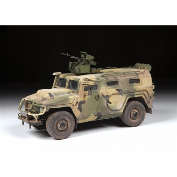 Russian Armored GAZ TIGR-M with "Arbalist" Combat Module-3