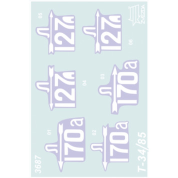 Soviet Medium Tank T-34/85 Scale Model-6