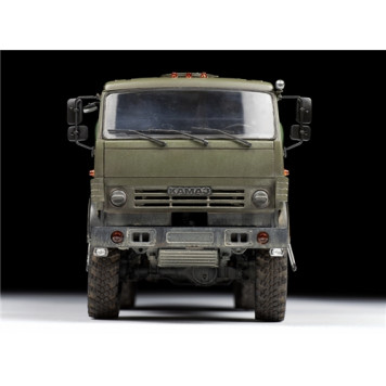 Russian 6x6 K-5350 &Mustang& Military Truck Model Kit-2