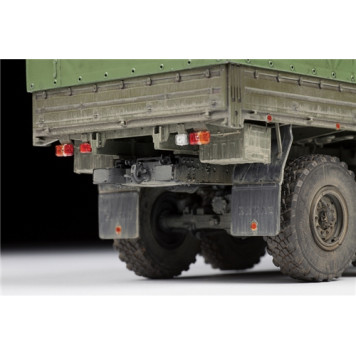 Russian 6x6 K-5350 &Mustang& Military Truck Model Kit-3