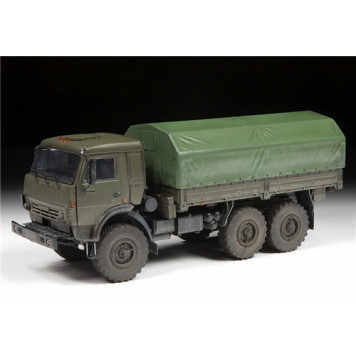 Russian 6x6 K-5350 &Mustang& Military Truck Model Kit-8