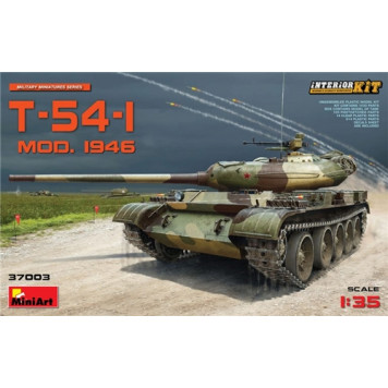 Soviet Medium Tank T-54-1 Model Kit