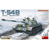 Soviet Medium Tank T-54B Model Kit with Interior Soviet Medium Tank T-54B Model Kit with Interior