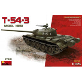 T-54-3 1951 Model Military Tank Assembly Kit T-54-3 1951 Model Military Tank Assembly Kit