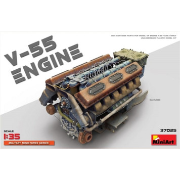 V-55 Engine Assembly Model