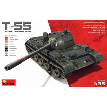 Soviet Medium Tank T-55 Model Kit