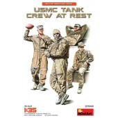 US Marine Corps Tank Crew at Leisure Plastic Model Kit US Marine Corps Tank Crew at Leisure Plastic Model Kit