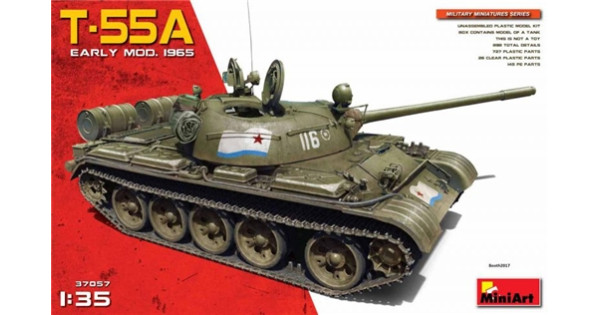 1965 T 55 Tank Model Kit Military Vehicle Replica 1965-t-55-tank-model-kit-military-vehicle-replica