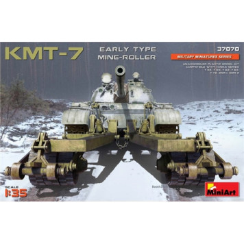 Early-Type KMT-7 Tracked Mine-Clearing Vehicle Model