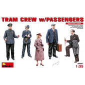 Tram Crew and Passengers Assembly Model Tram Crew and Passengers Assembly Model
