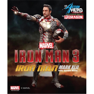 Iron Man Mk.42 Battle Damaged Model Kit