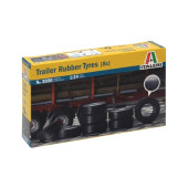 Rubber Tires Set for Truck Model (8 Pieces) Rubber Tires Set for Truck Model (8 Pieces)