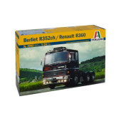 BERLIET 352ch/RENAULT R360 6x4 Military Truck Assembly Model BERLIET 352ch/RENAULT R360 6x4 Military Truck Assembly Model