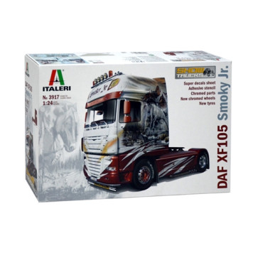 DAF XF105 "SMOKY JR" Showtruck Model Kit