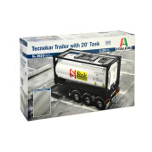 TECNOKAR TRAILER with 20& TANK Model Kit TECNOKAR TRAILER with 20& TANK Model Kit