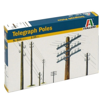 Telegraph Pole Assembly Model