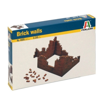 Brick Walls Accessories Assembly Model