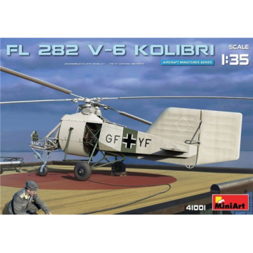Fl 282 V-6 Hummingbird Helicopter Scale Model
