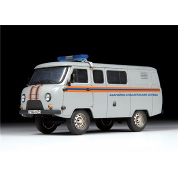 Rescue Service UAZ 3909 Assembly Model-3