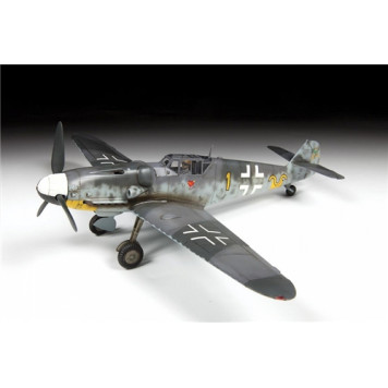 German Fighter Messerschmitt BF-109G6 Plastic Model Kit-5