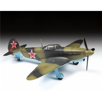 Soviet Fighter Yak-1B Model Kit-5