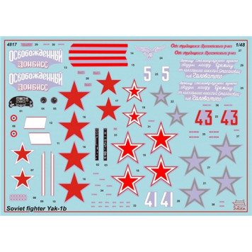 Soviet Fighter Yak-1B Model Kit-6