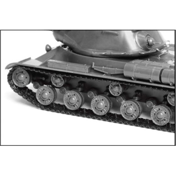 IS-2 Soviet Heavy Tank Plastic Model Kit-3