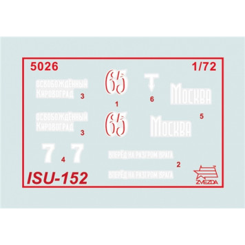 ISU-152 "Beast Slayer" Soviet Tank Destroyer Model Kit-2