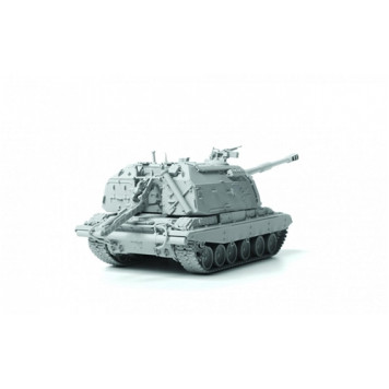 152mm MSTA-S Self-Propelled Howitzer Model Kit-4