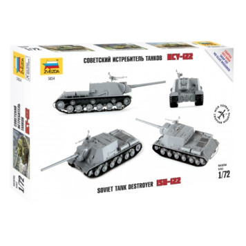 Soviet ISU-122 Self-Propelled Artillery Model Kit-5