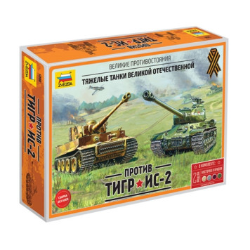 Epic Showdown: IS-2 vs Tiger Heavy Tanks