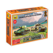 T-34 vs Panther: Legendary Tank Showdown