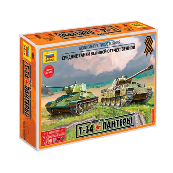 T-34 vs Panther: Legendary Tank Showdown