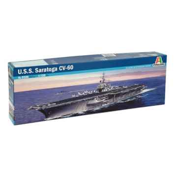 USS Saratoga CV-60 Scale Model Warship
