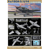 Focke-Wulf 190A-5/U-14 German WWII Fighter Plane Model Kit