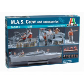 Boat Crew Assembly Model with Accessories Boat Crew Assembly Model with Accessories